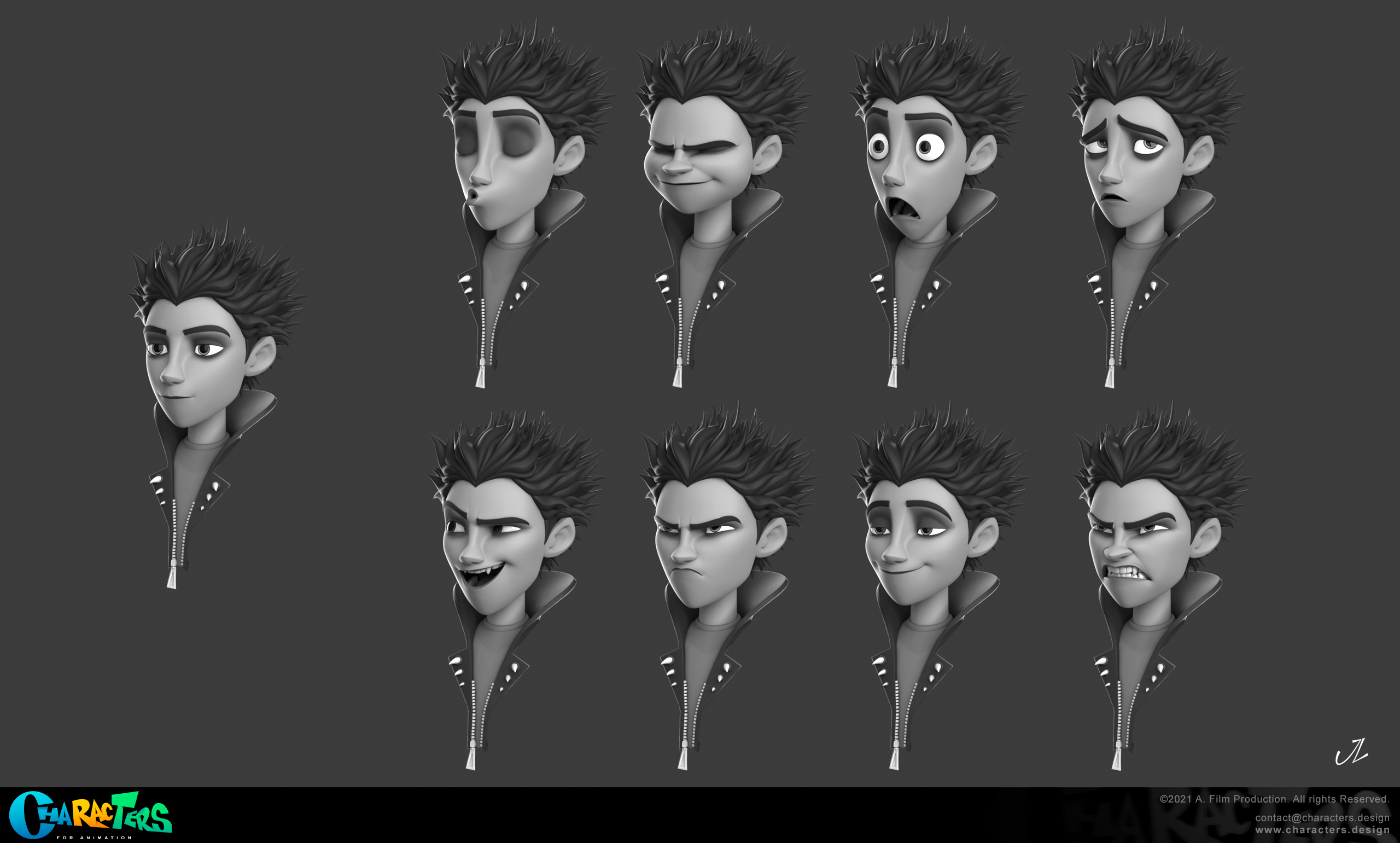 CHARACTERS_Facial_Expressions_TheLittleVampire_JL_002